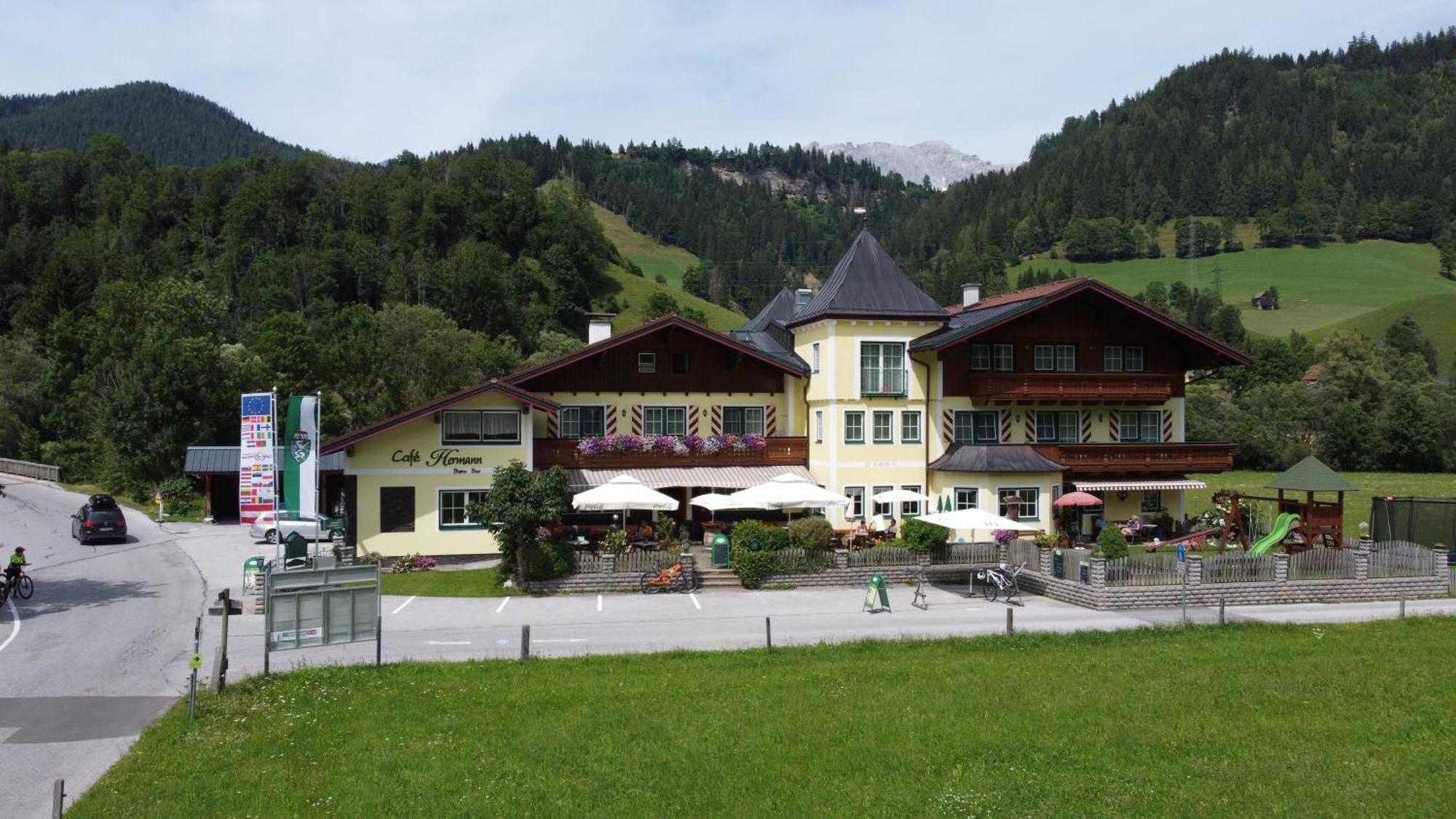 Hotel Cafe' Hermann Schladming Buitenkant foto